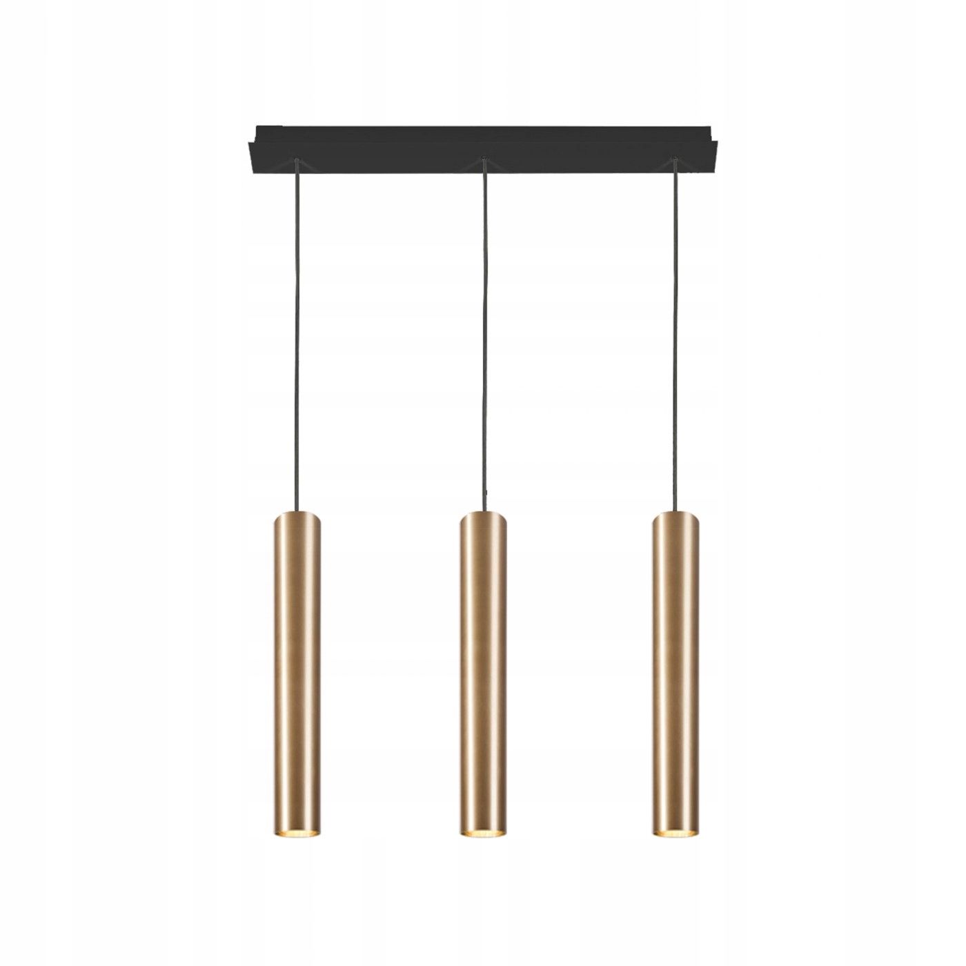 Lampa Wisząca Nowodvorski Eye 3x GU10 10W Mosiężna Czarna do Salonu