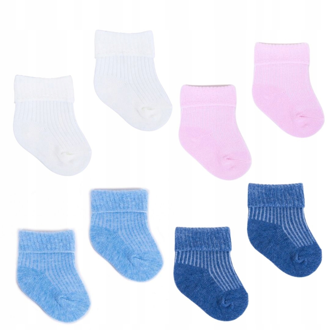 

Yo Club Skarpetki bezuciskowe mix 1szt 6-9m