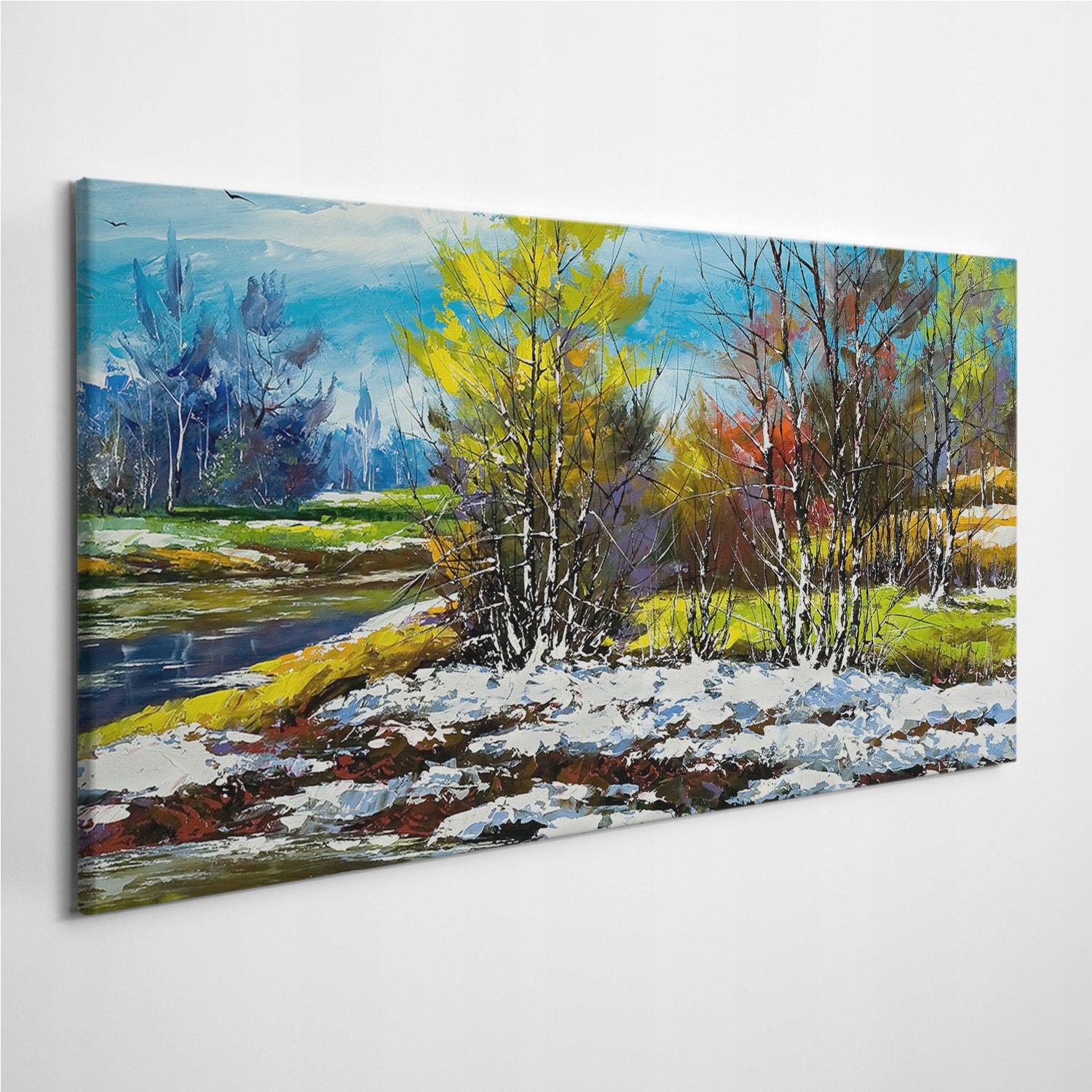 

Zdjęcie na foto-obrazie Przedmieście Zima 100x50