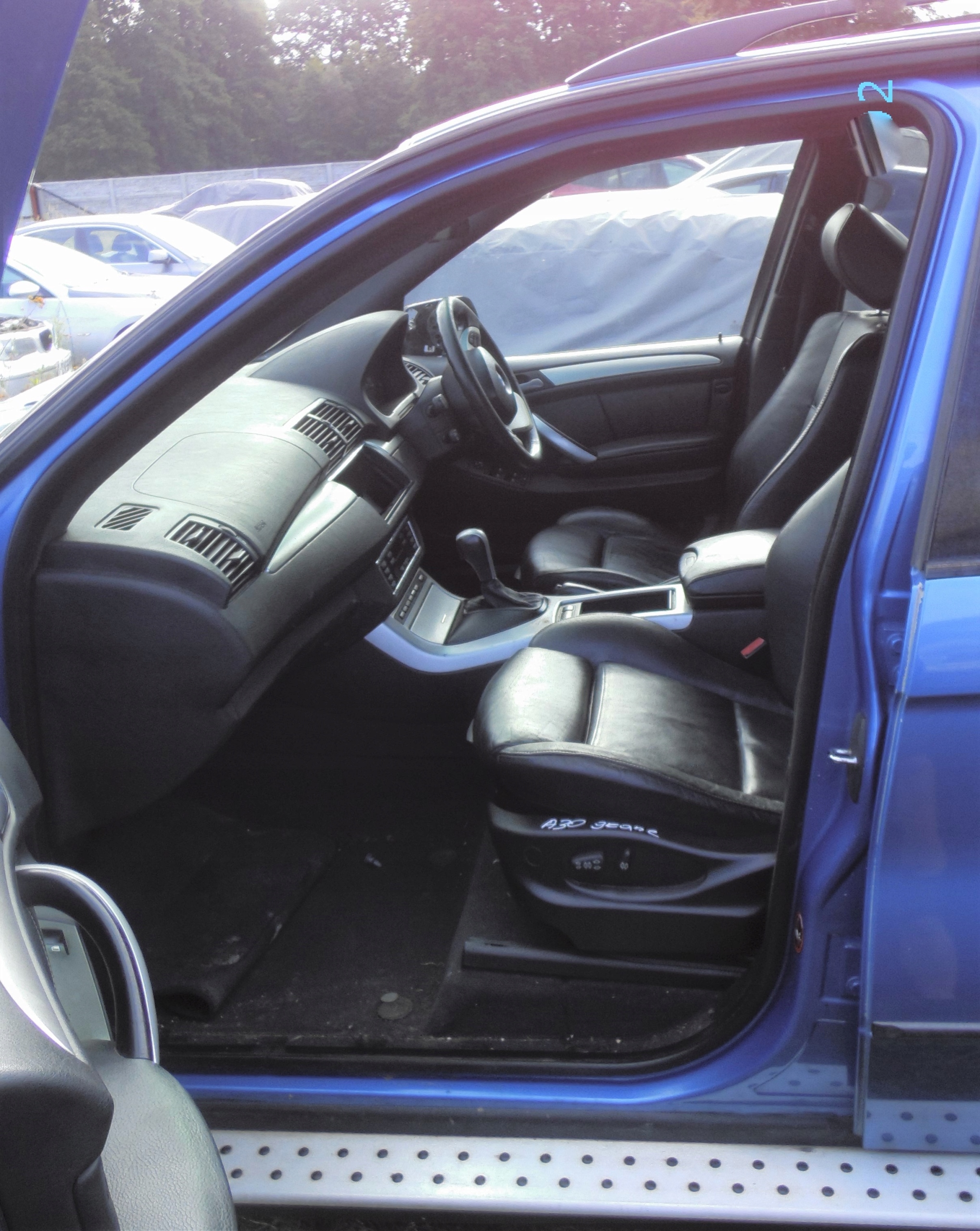 USZCZELKA DRZWI LEWY PRZOD BMW X5 E53 Z ZAMSZEM