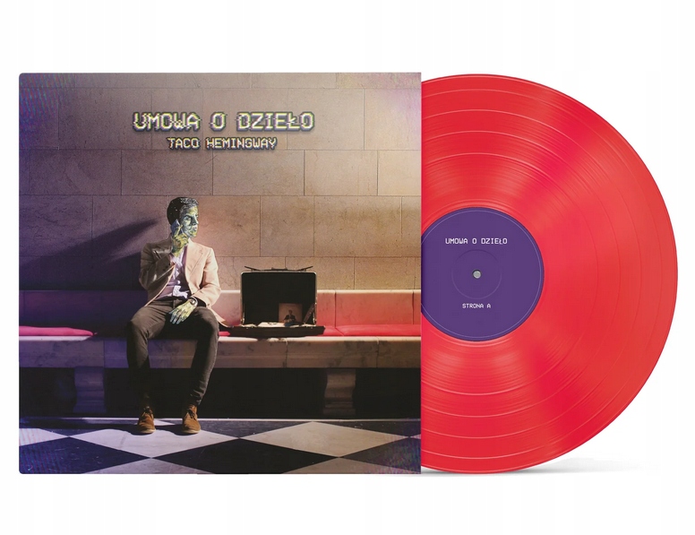 Taco Hemingway Umowa o dzieło Red Winyl 1LP 180 gram