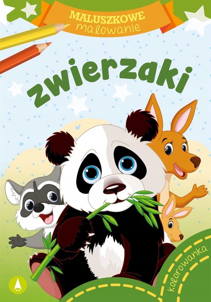 

Maluszkowe malowanie Zwierzaki Kolorowanka