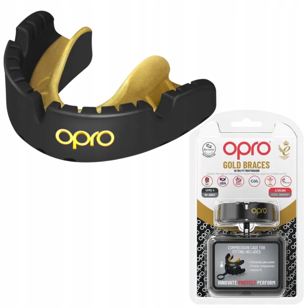 Ochraniacz na zęby Opro Ufc Gold GEN5 Braces (do aparatów) r. Uniwersalny