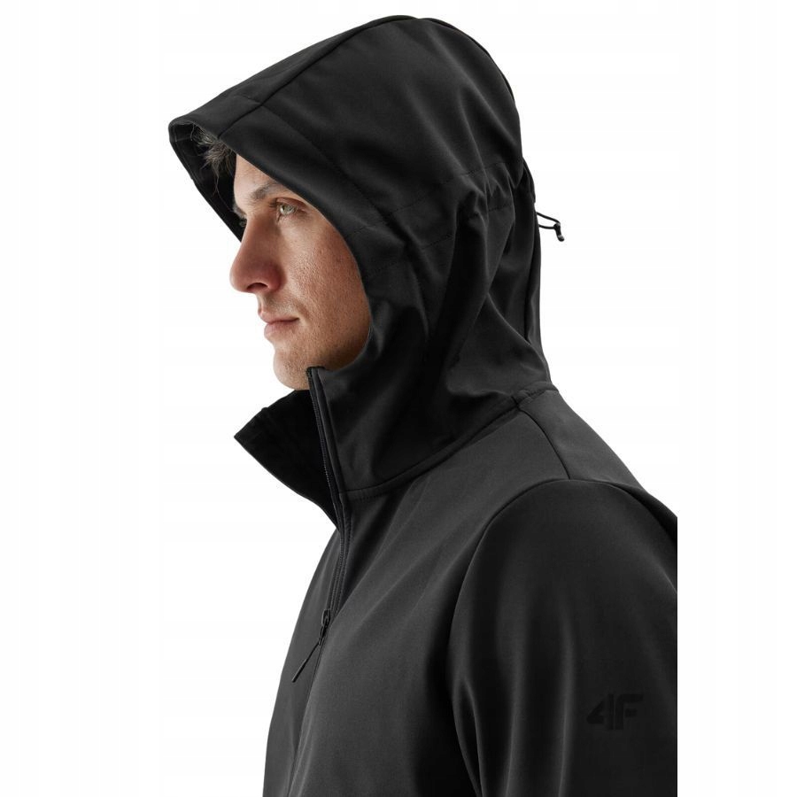 KURTKA MĘSKA 4F WIOSENNA PRZEJŚCIOWA SPORTOWA NA CO DZIEŃ SOFTSHELL Rozmiar L