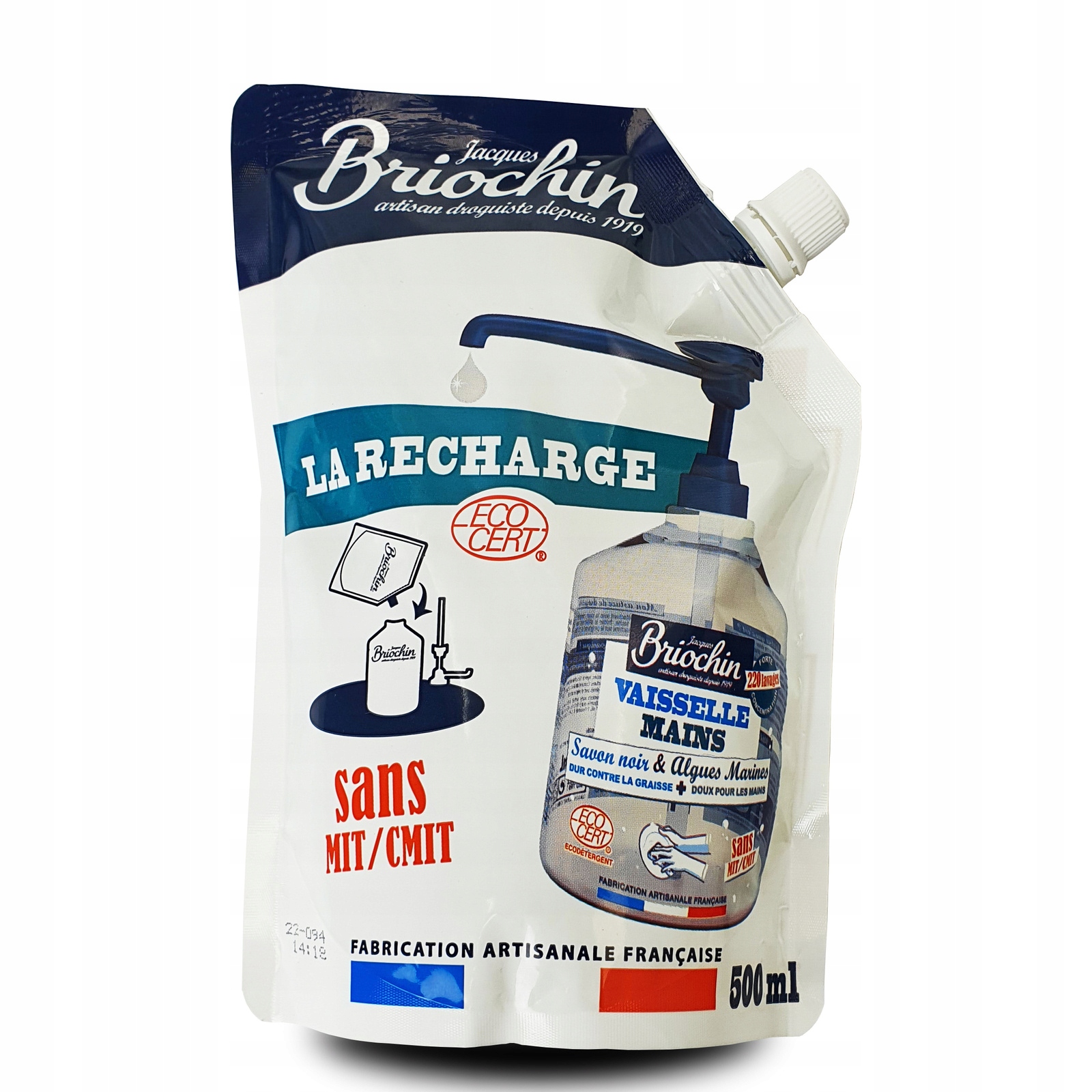 

Żel Do Mycia Naczyń I Rąk – Zapas 500 ML Briochin