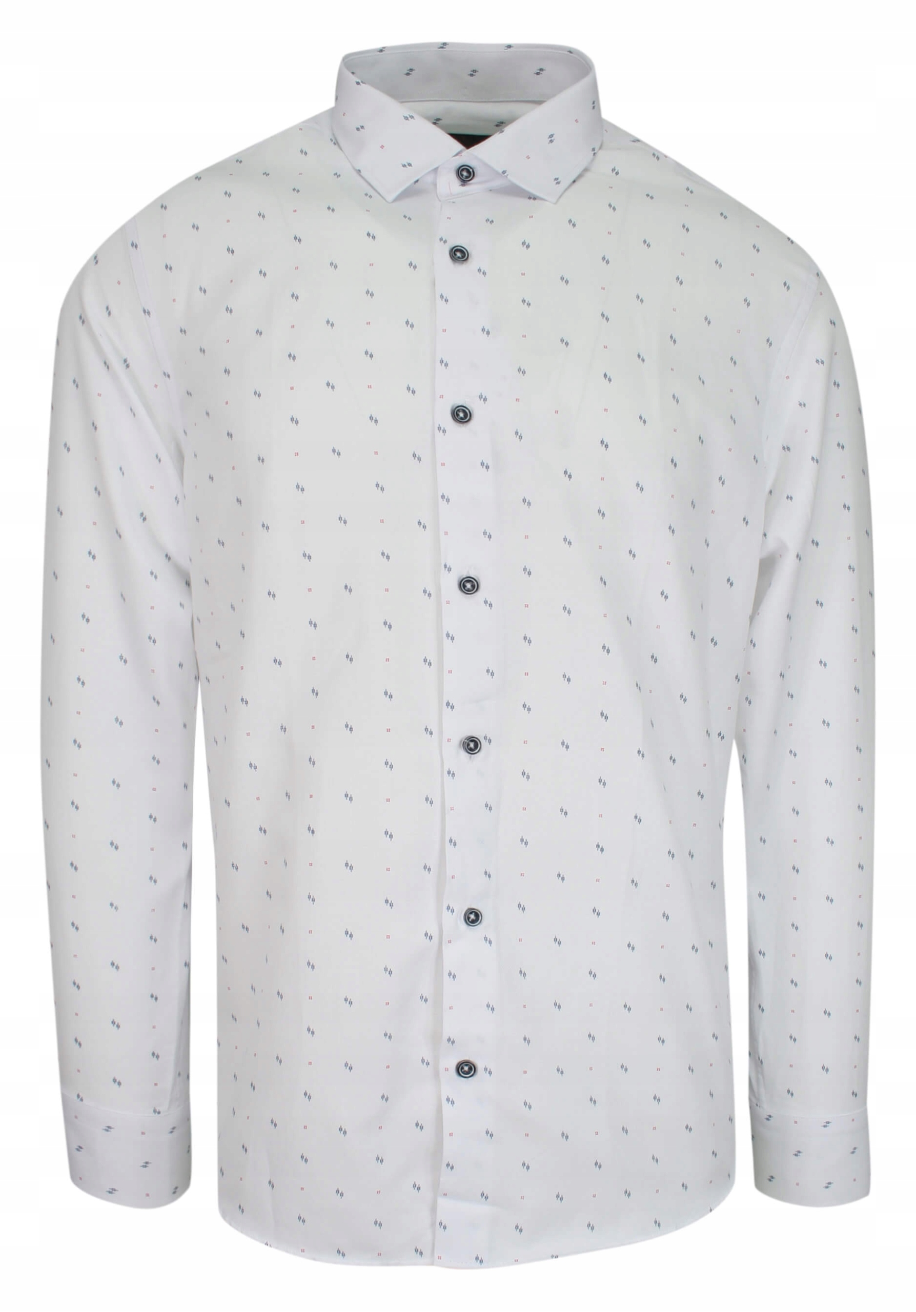 Bílá návštěvnická Slimovaná košile 44/176-182