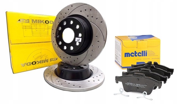Kotouče Zadní Brzdové Destičky Ford Focus MK2 II C-max Navrtávají