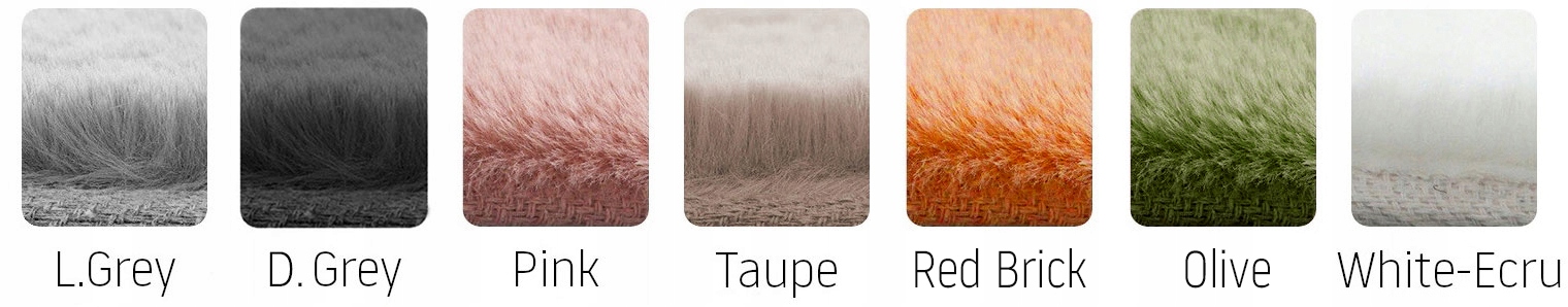 Dywan Rabbit Jedwabisty Miękki Wysoki 200x140 Przeznaczenie uniwersalne