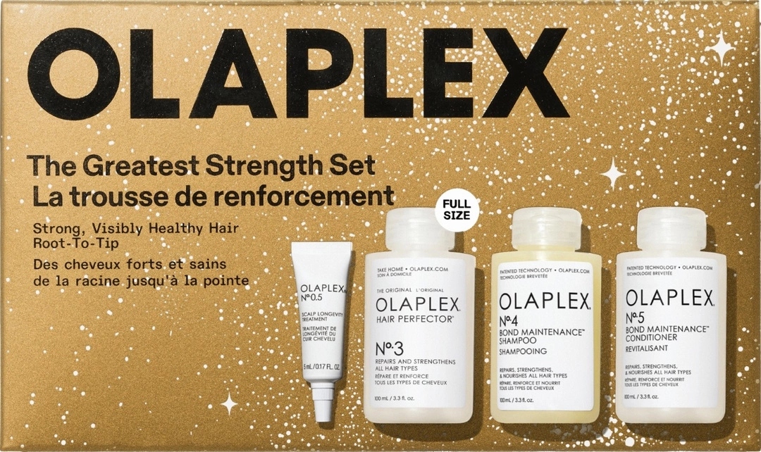 Olaplex The Greatest Strength Zestaw Regenerujący Włosy Zniszczone 235ml