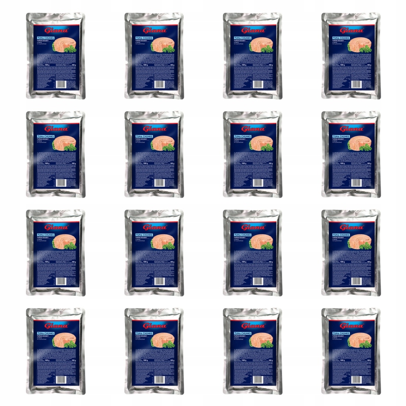 Tuńczyk kawałki w sosie własnym Giana. Duże kawałki 1kg X16