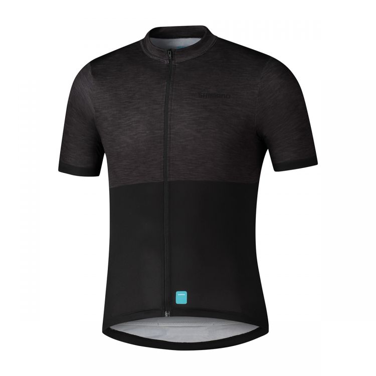 Koszulka rowerowa Shimano Element Short Sleeve Jersey Gray Rozmiar M