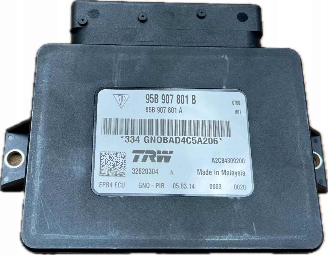 B1 PORSCHE MACAN S 2015 module control unit electric brake 95B907801B