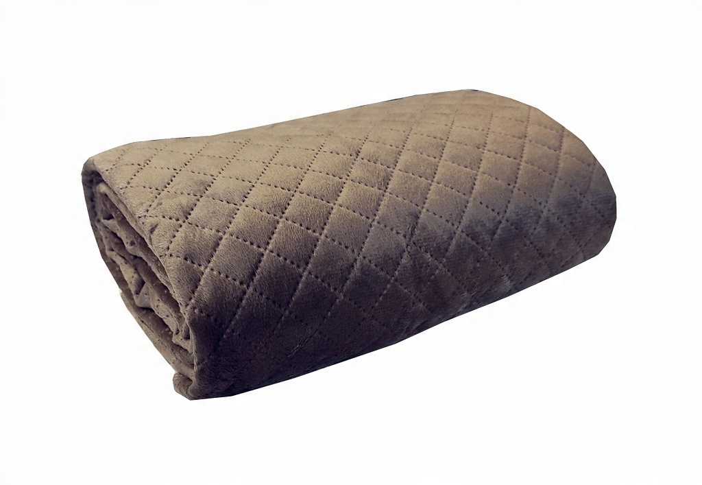 

Narzuta na łóżko 200x220 Velvet brązowa