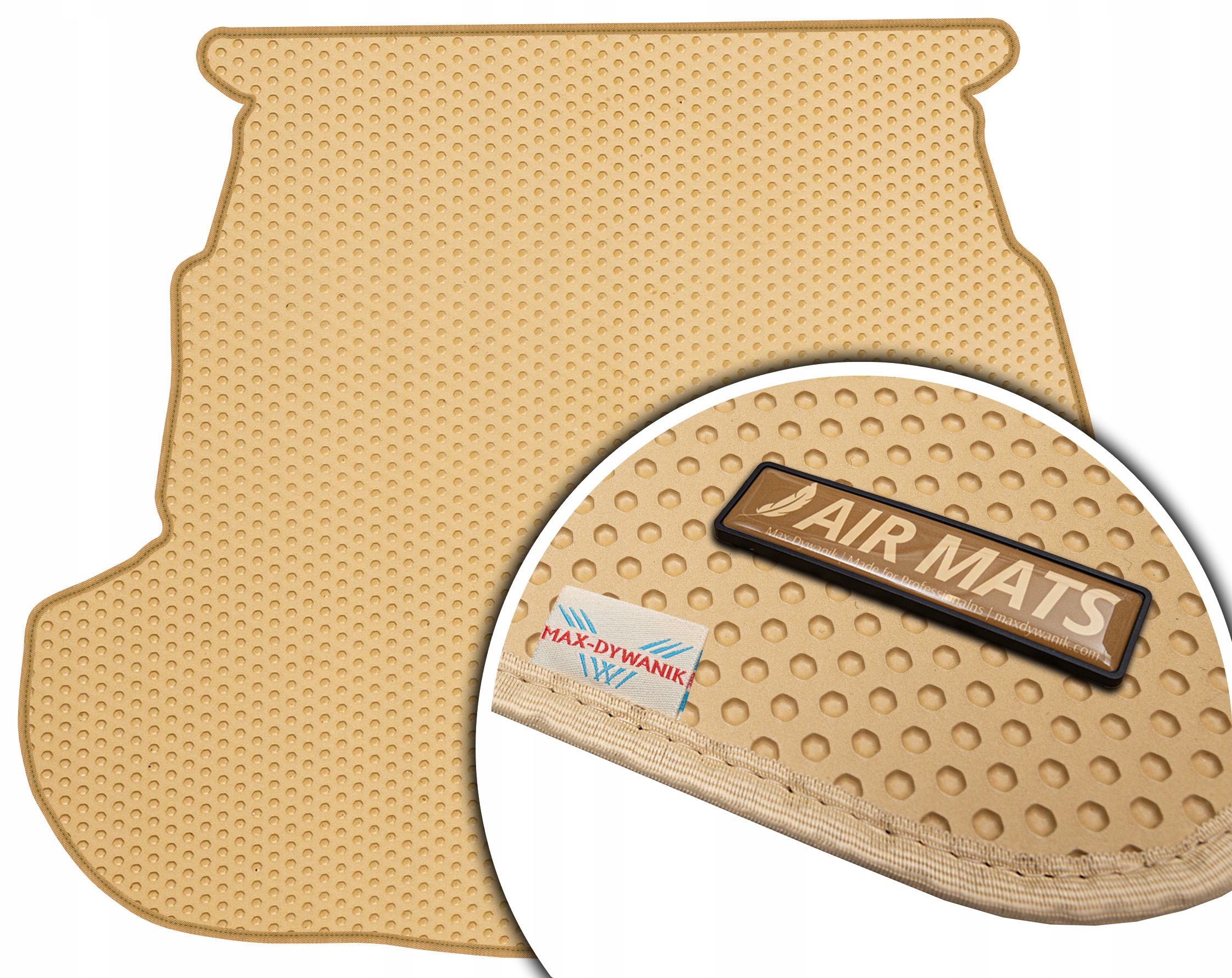 Kia Optima III Sedan 2012-2015 Béžová rohož do kufru Eva Air Mats