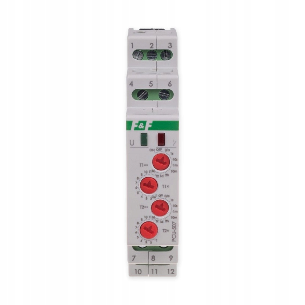 

F&f Przekaźnik Czasowy 2P 2x8A 230V PCU-507