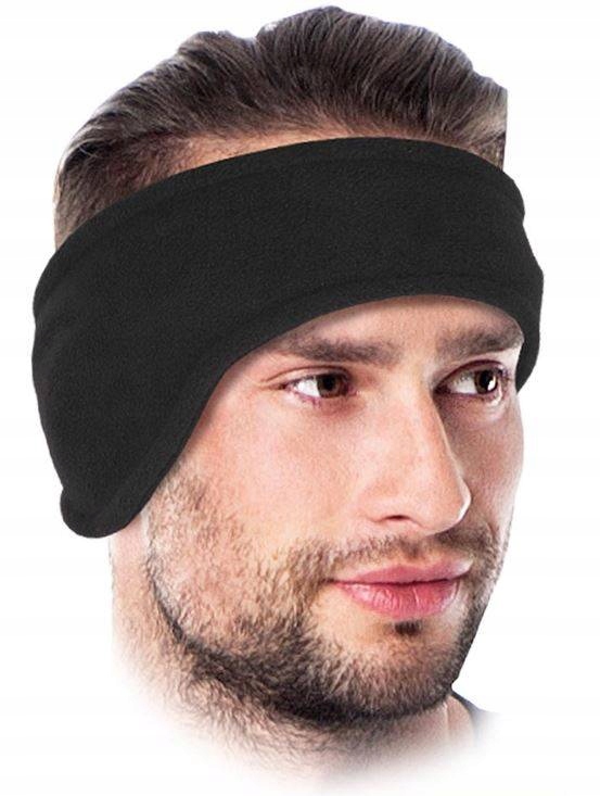 

Opaska polarowa ochronna czarna Czband r. L/XL