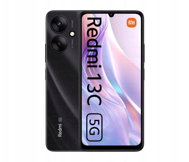 Smartfon Xiaomi Redmi 13C 5G 4/128GB Starry Black 90Hz