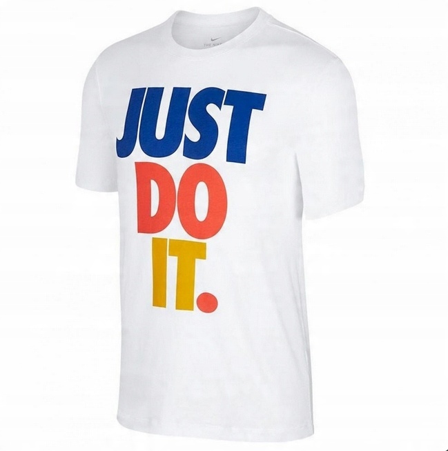 

Nike t-shirt męski biały bawełna oryginał M