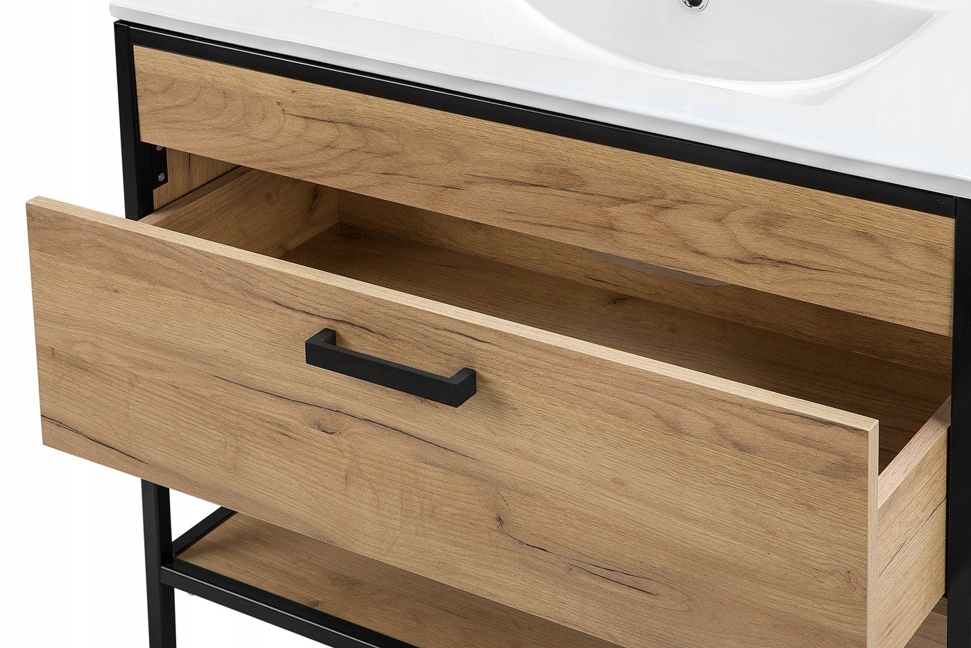 Szafka z umywalką 80 cm Brooklyn 821 Materiał MDF