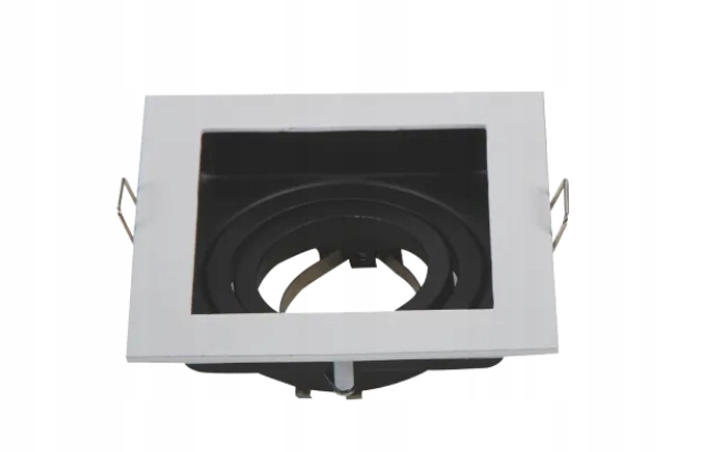 Oprawka halogenowa wpuszczana GU10 biała