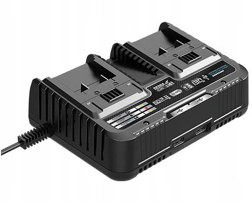 18V Rychlá Nabíječka Akumulátorů 3A Pro Lithium-iontové Baterie