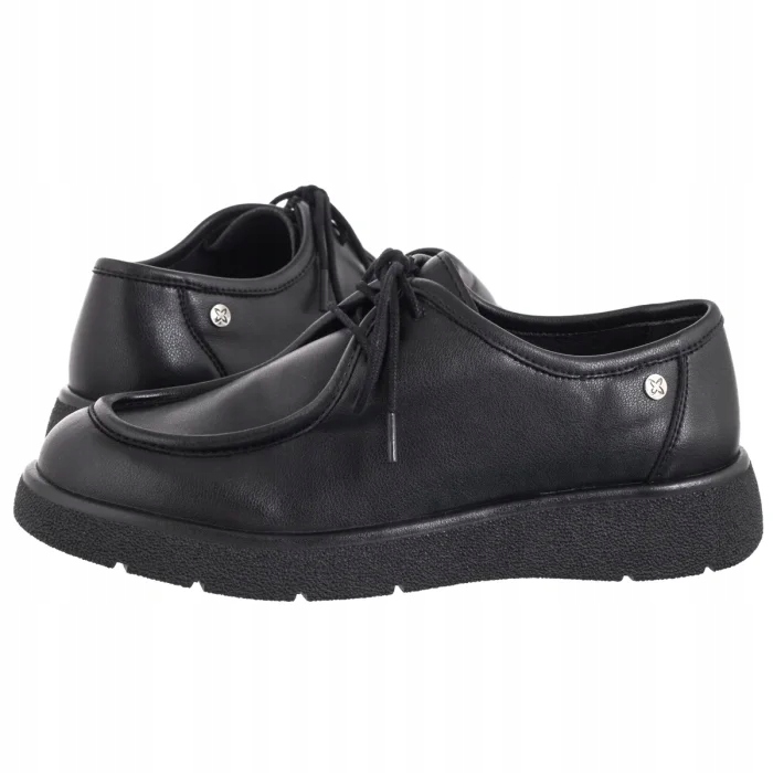 Polobotky Kožené Maciejka Černé K7189-01/00-1 Black