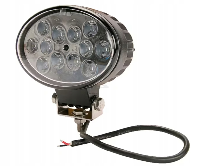 Oválná Pracovní Lampa LED12 36W 2760lm 12/24V Soustředěné Světlo