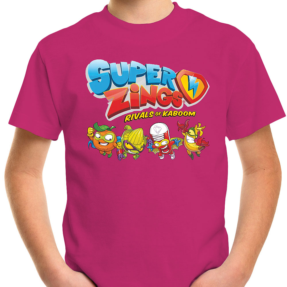 T-SHIRT KOSZULKA DLA DZIECKA SUPER ZINGS 140 SUPER JAKOŚĆ