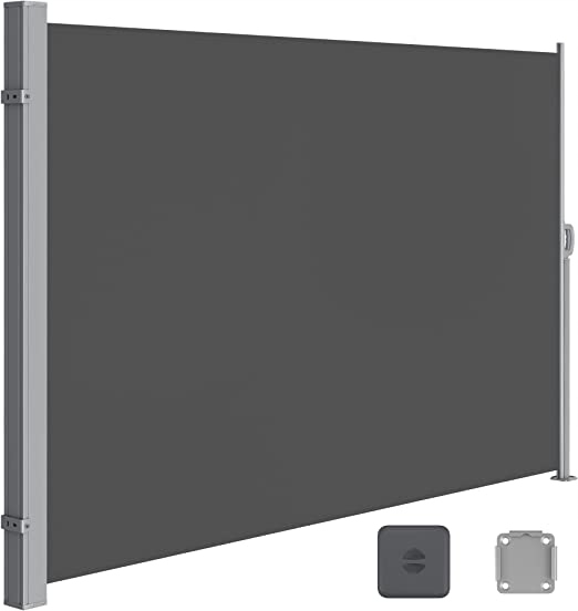 Markiza Bočná Rozsuvná Záhradná Roleta Terasová Balkonová 160 x 350 CM