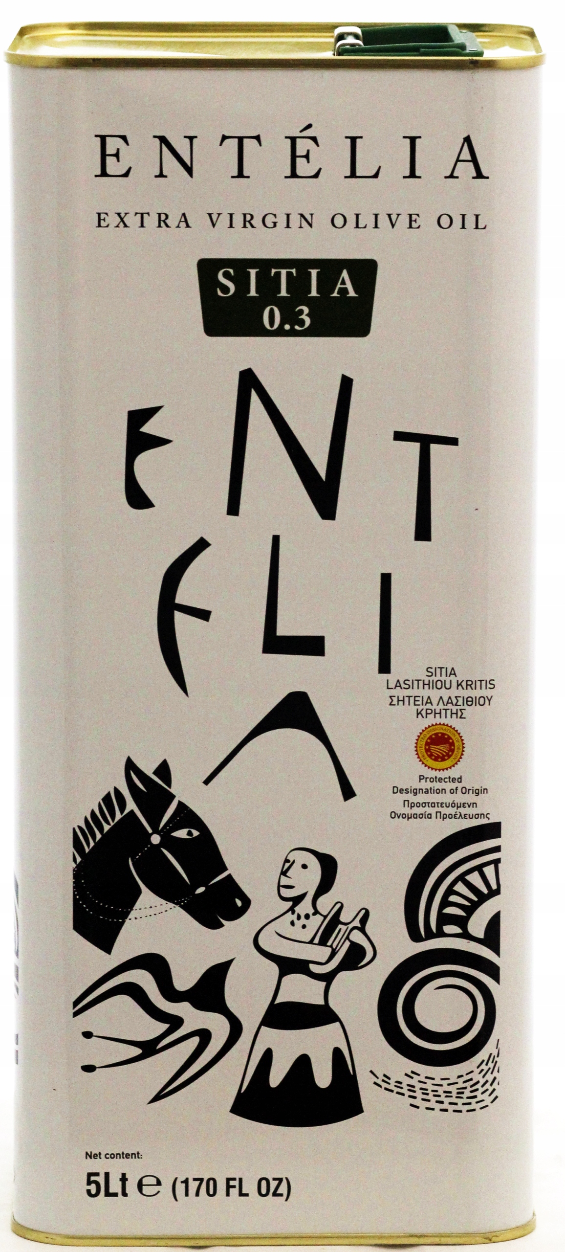P.d.o. Sitia 0.3 oliwa z oliwek extra virgin 5L