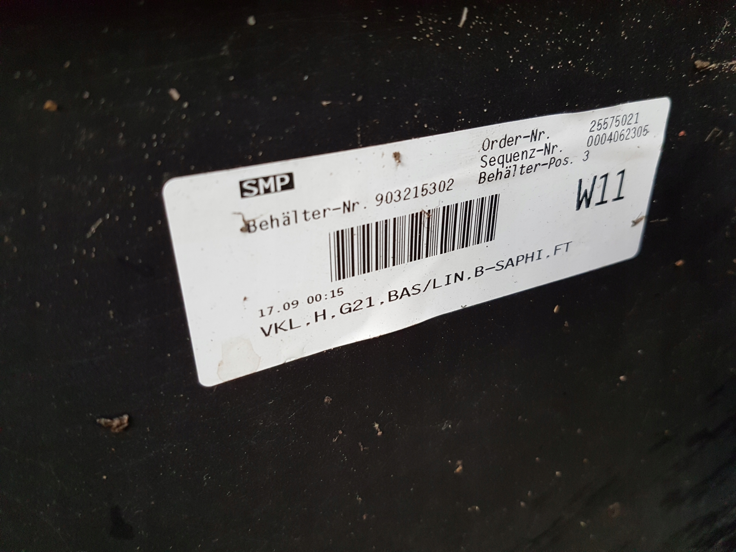 bumper rear BMW SERIA 3 G21
