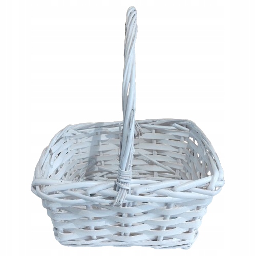 KOSZYK KOSZ PREZENTOWY WIKLINOWY OSŁONKA NA KWIATY M