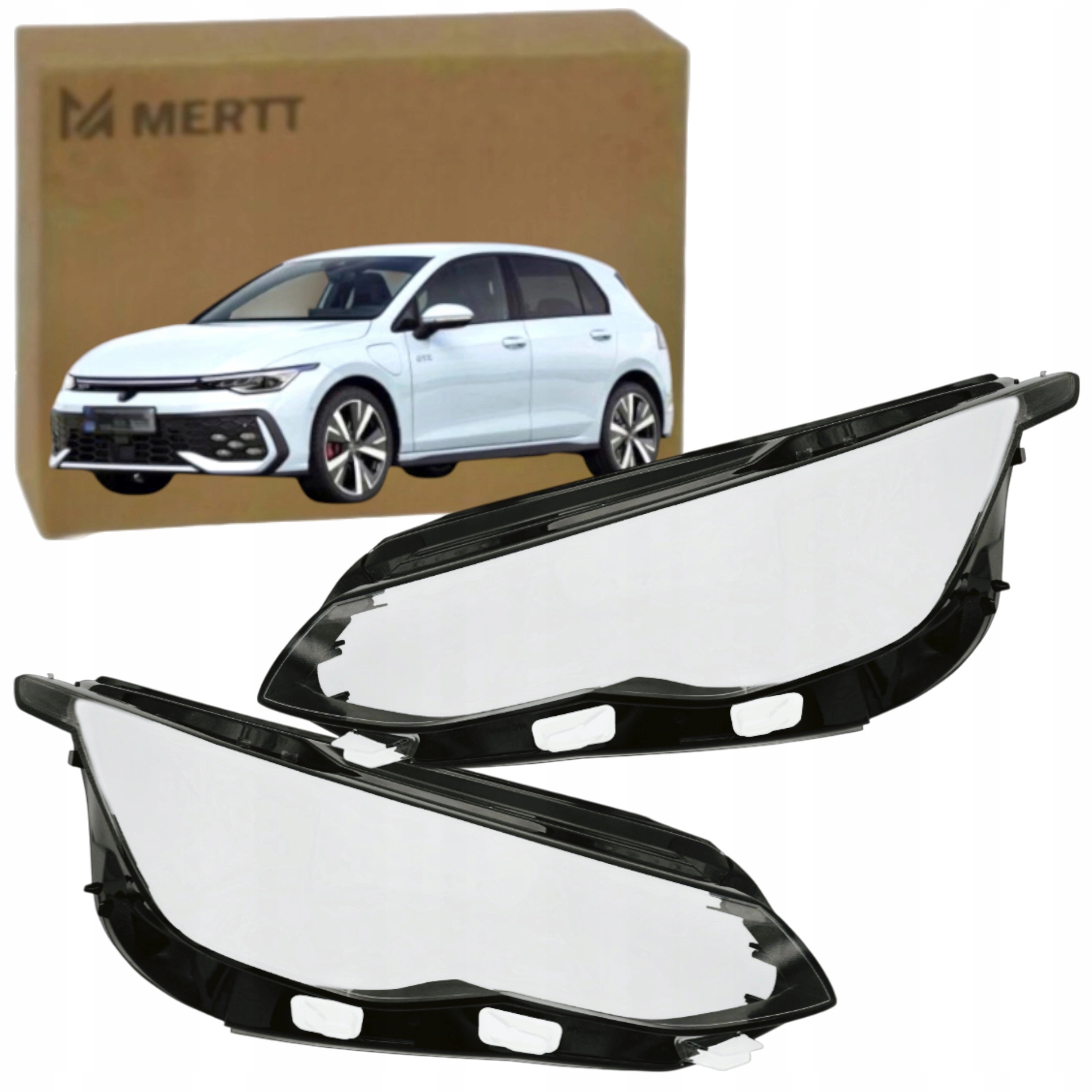 Pravé Levé Sklo Sklo Předního Světla Vw Golf VIII 2019-2023