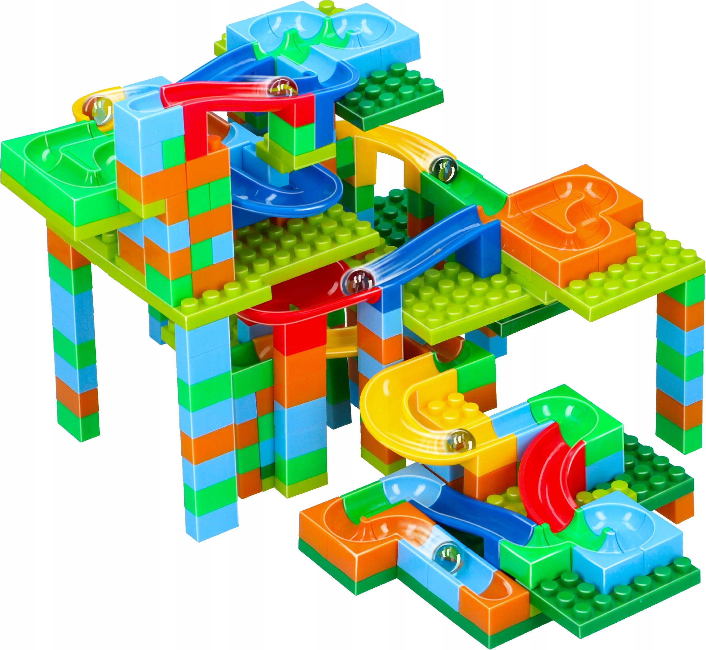

Tor kulkowy kulodrom zestaw duży Eddy Toys 248el