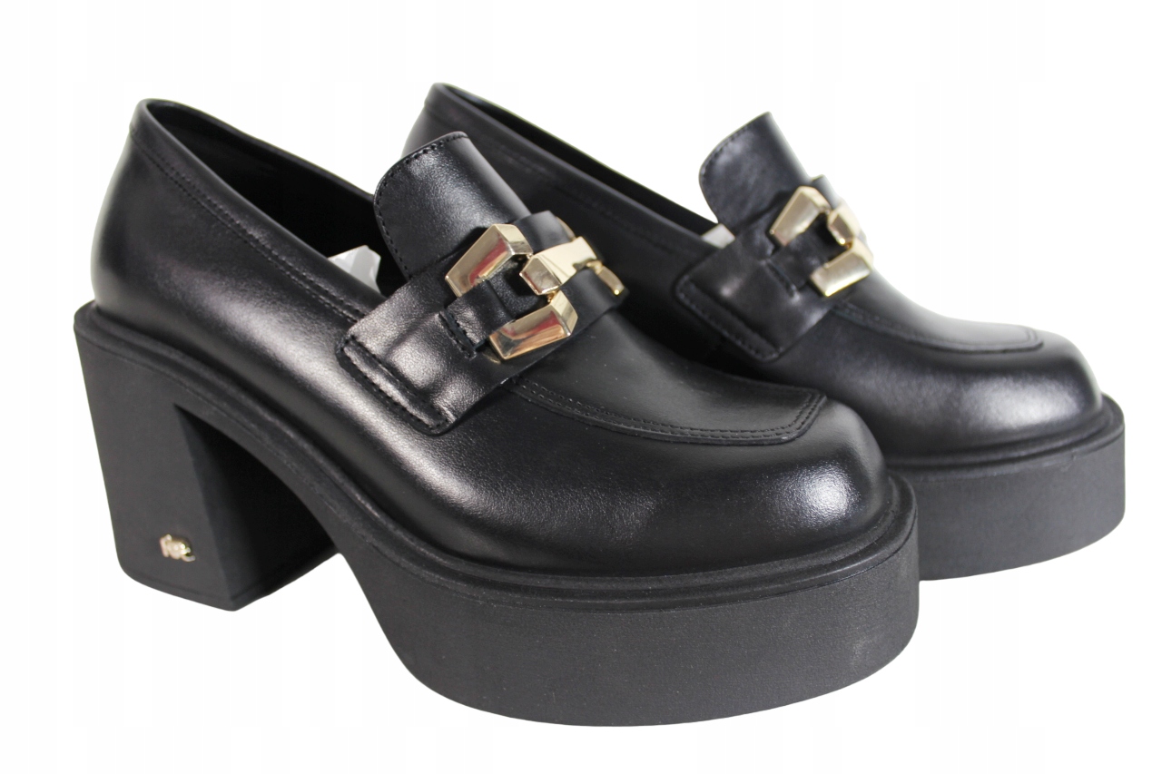 PÓŁBUTY KARINO 5180 R.37 SKÓRA CZARNE LICO Kod producenta 5180