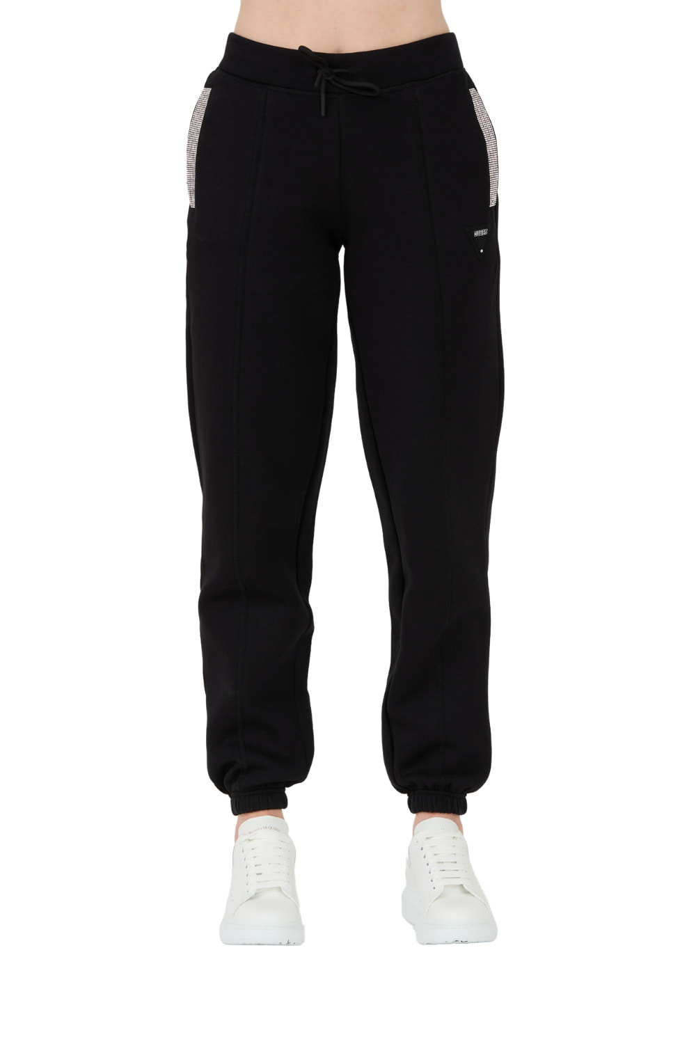 Guess Černé dámské tepláky Kiara Pant S