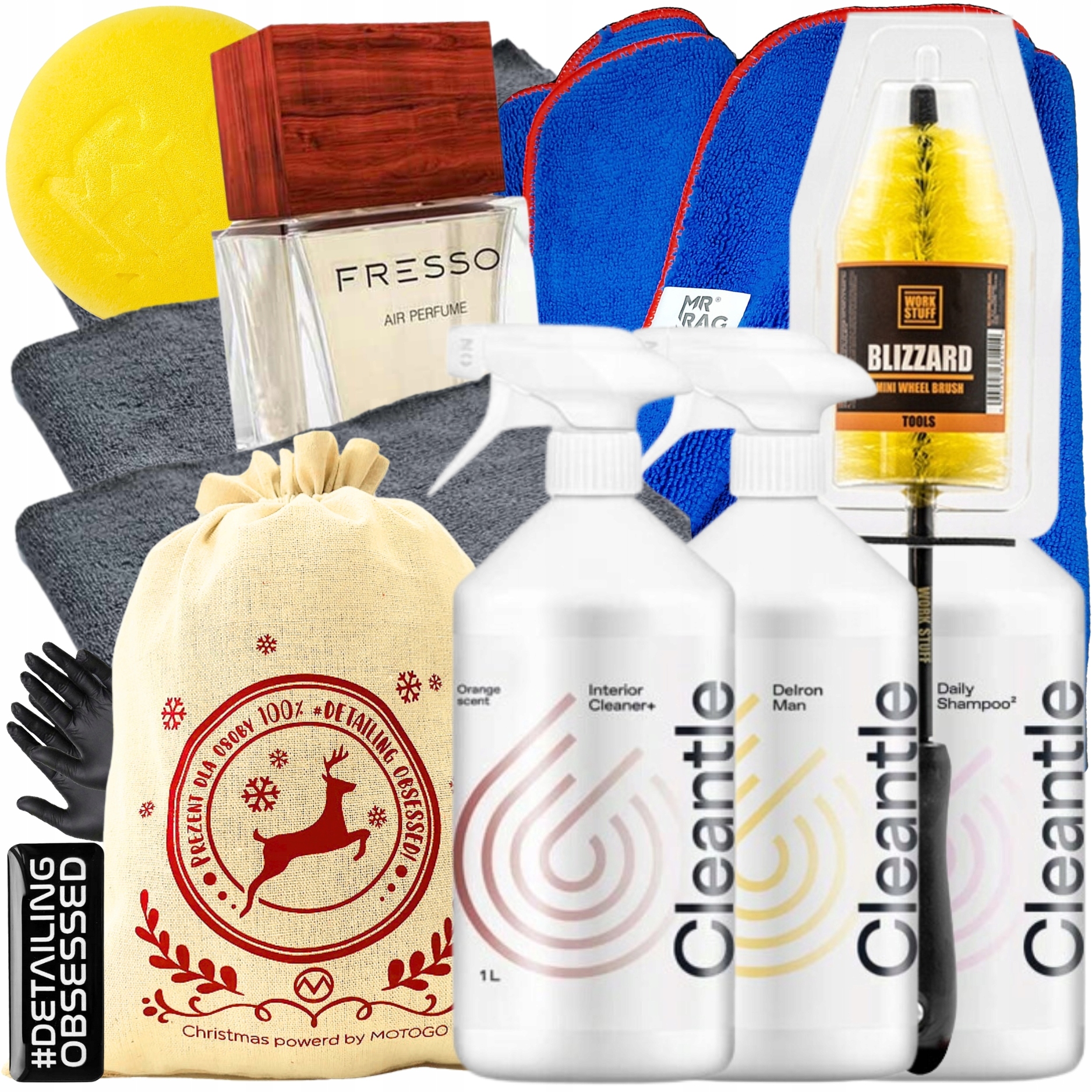 Cleantle Veľká Sada Kozmetických Prípravkov Na Darček Parfumy A Škrabanec Na Disky