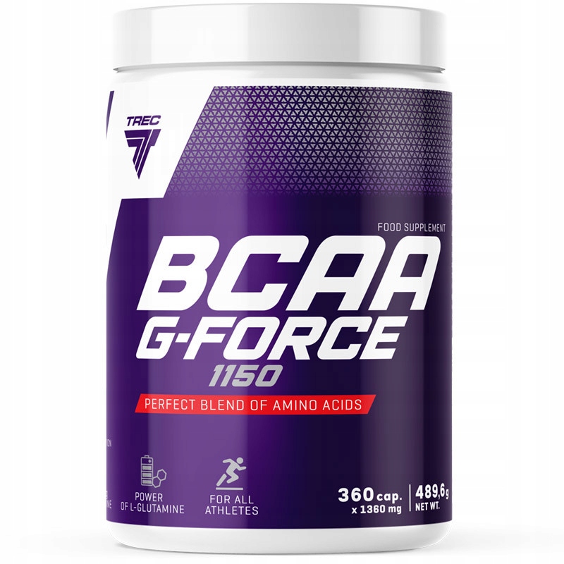 Trec Bcaa G-Force 1150 360 kapslí Aminokyseliny Anabolik