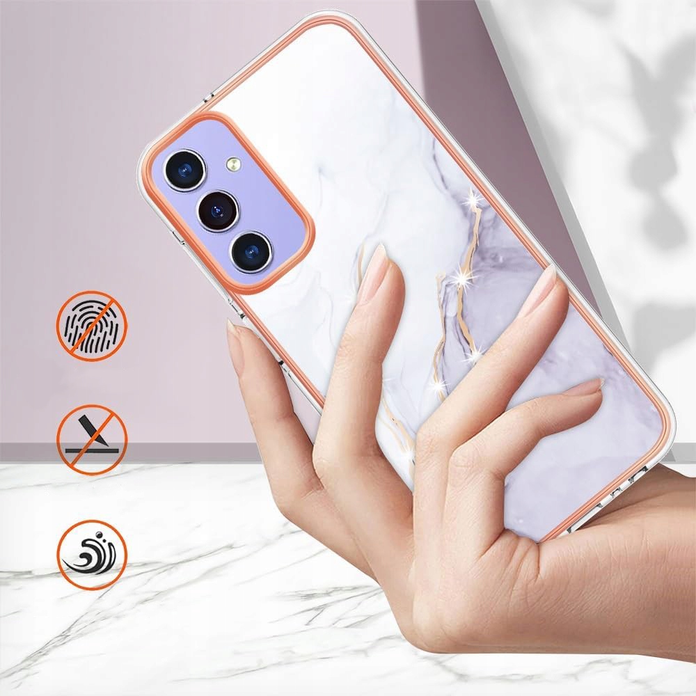 STYLOWE MARMUROWE ETUI CASE PLECKI POKROWIEC DO SAMSUNG GALAXY A15 Dedykowany model Galaxy A15