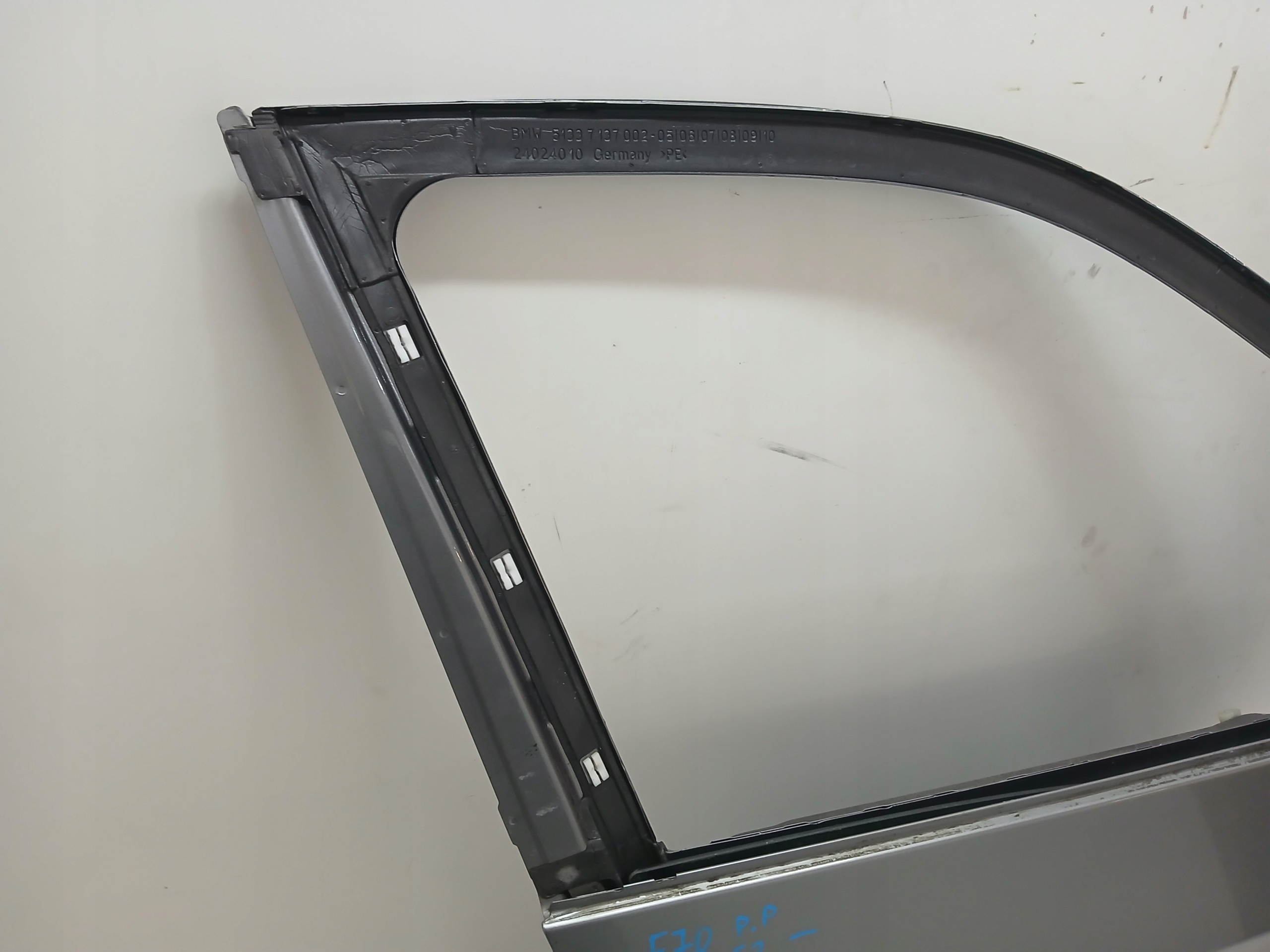 door right front BMW X5 E70 A52/7 SPACEGRAU