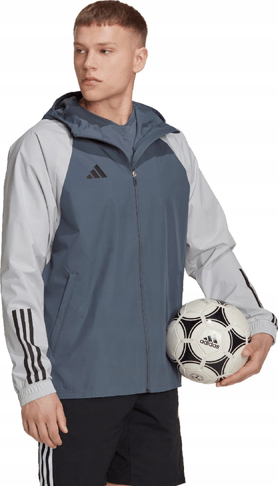 Pánská Bunda Adidas Tiro 23 Competition All-weather Šedá HU1320 velikost S