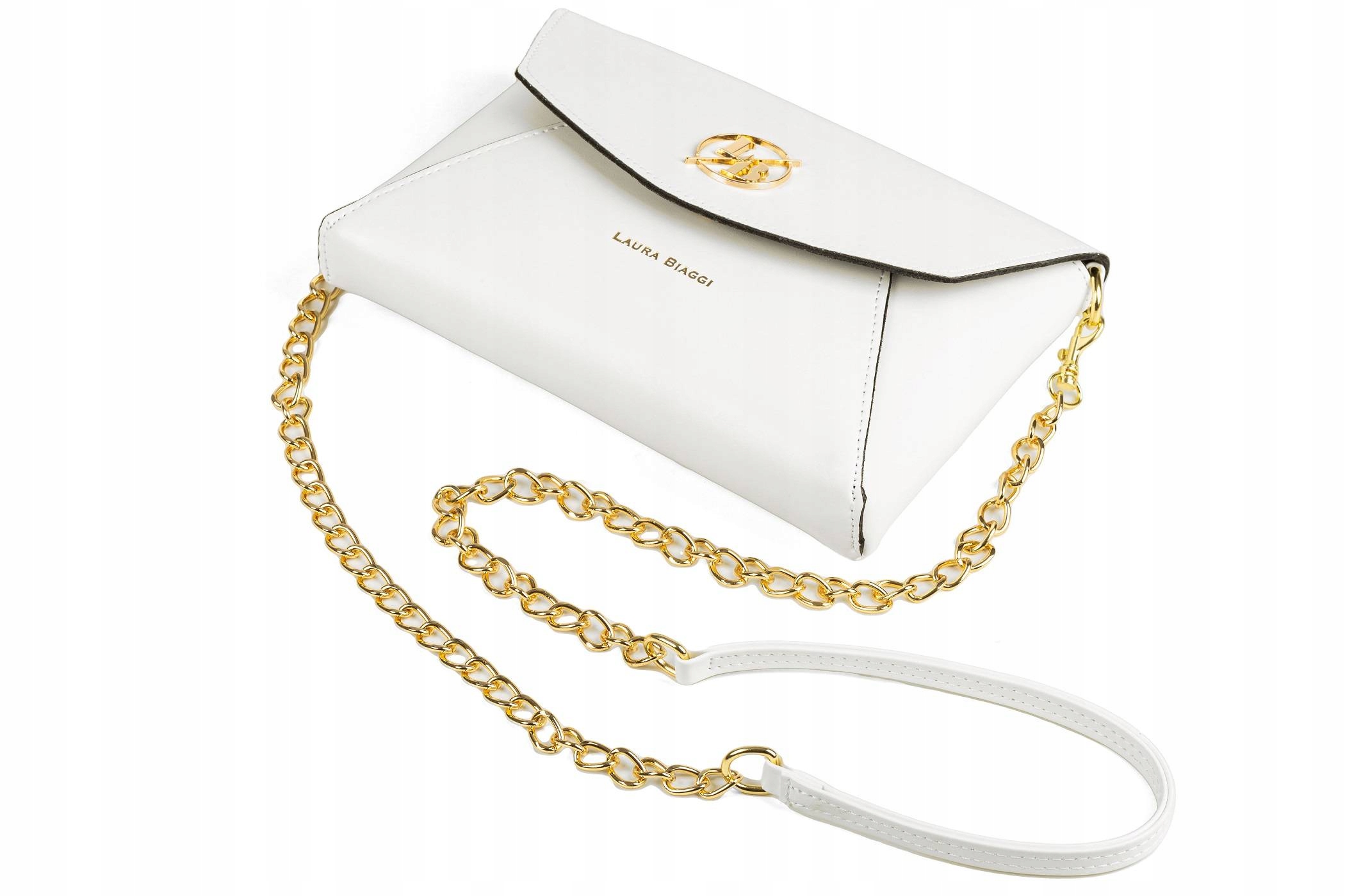 LAURA BIAGGI ELEGANCKA TOREBKA WIZYTOWA KOPERTÓWKA Kolor różowy