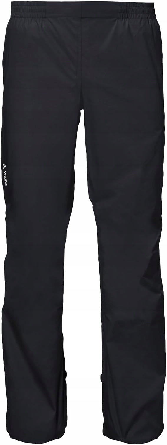 Vaude Męskie spodnie przeciwdeszczowe Drop Pants Ii czarne 52 L