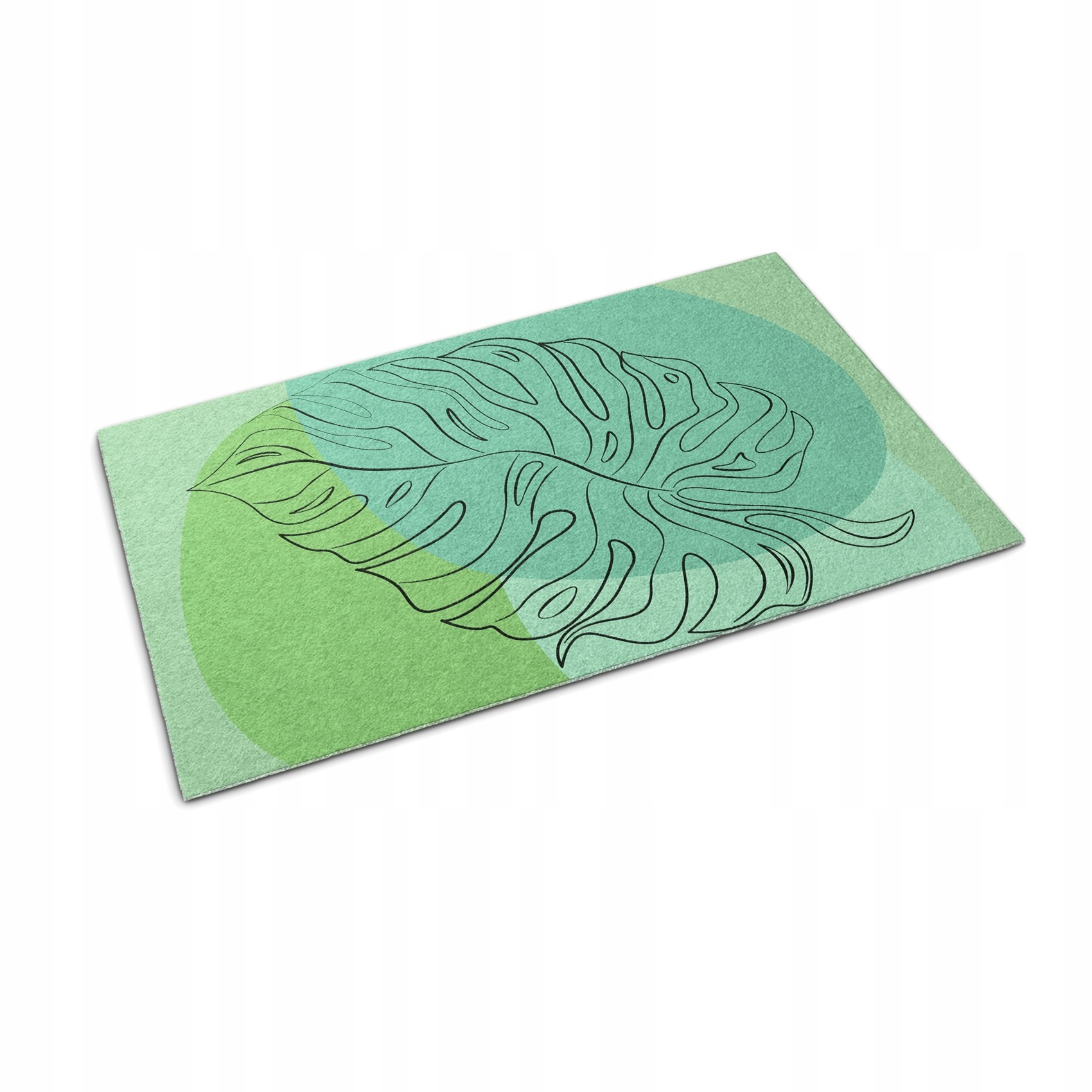Veľká Rohožka na topánky 150x100 Monstera Listy