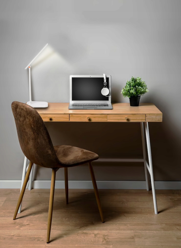 Lampka Nocna Biurkowa LED 30 Diod - Dotykowa Regulacja Ładowanie USB 5W Marka Berge