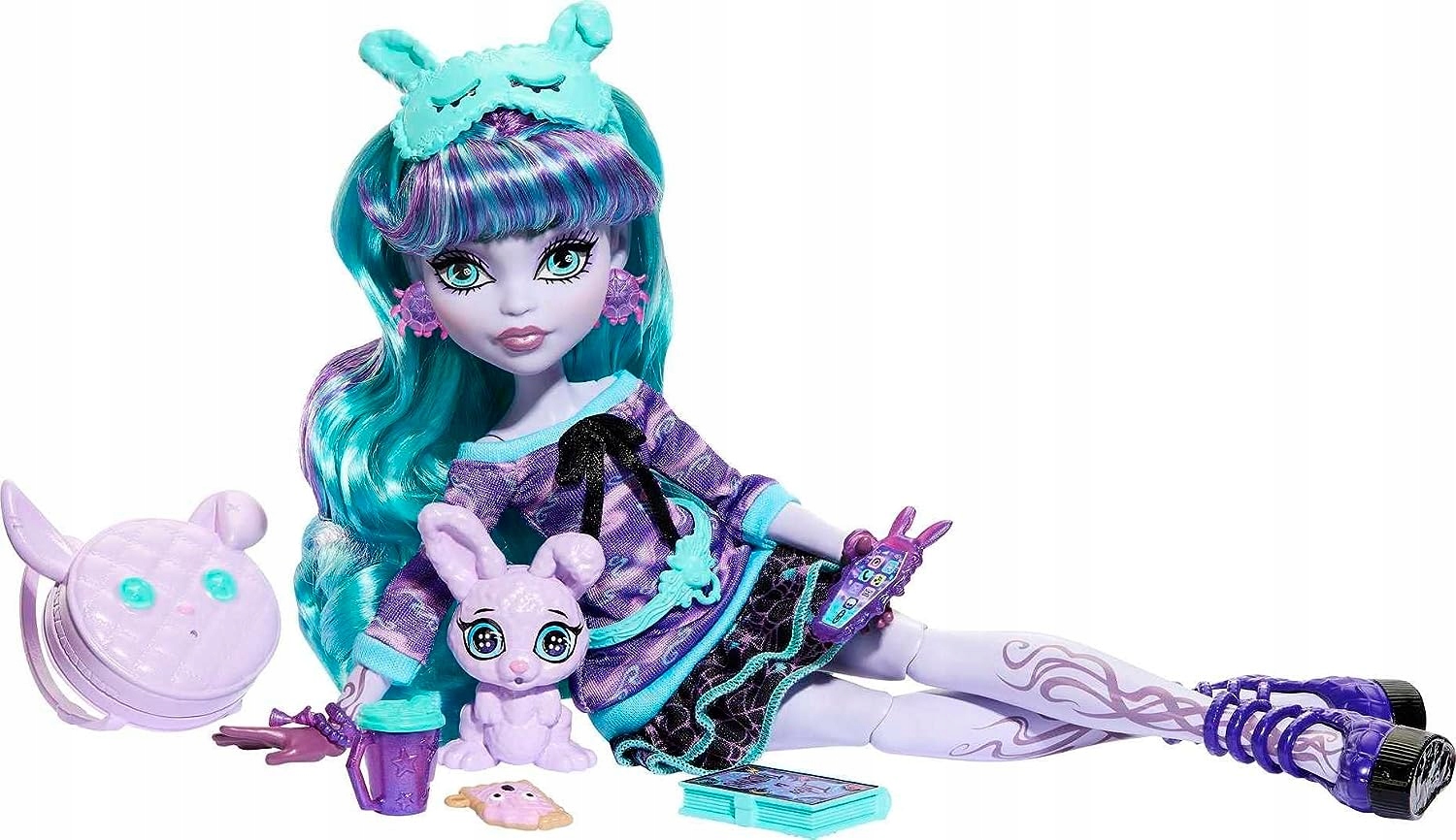 LALKA MONSTER HIGH PIDŻAMA PARTY Twyla Marka Mattel