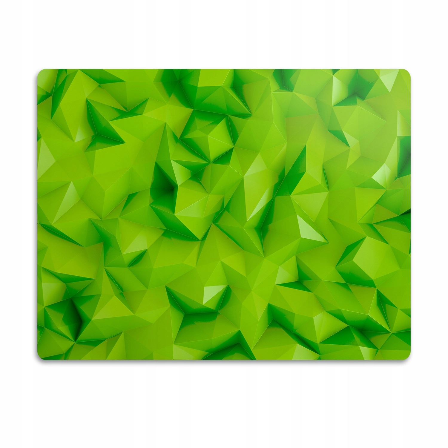 Levně Podložka pod misku pro psa Zelená abstrakce 90x60 cm