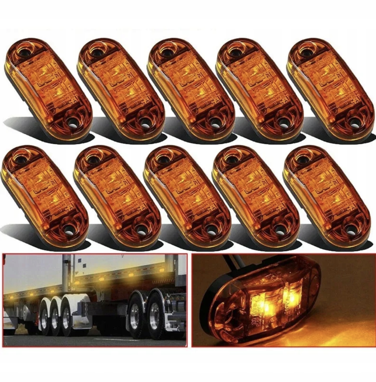 10X LAMPA OBRYSOWA OBRYSÓWKA DIODOWA LED OBRYSÓWKI Typ samochodu 4x4/SUV