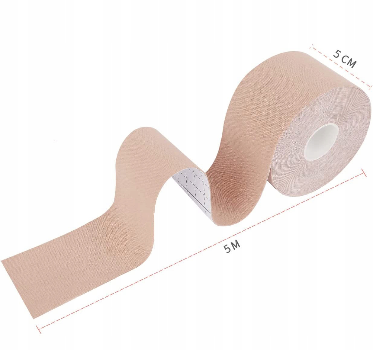 UNIWERSALNA TAŚMA MODELUJĄCA BIUST BREAST TAPE 5 M Szerokość produktu 5 cm