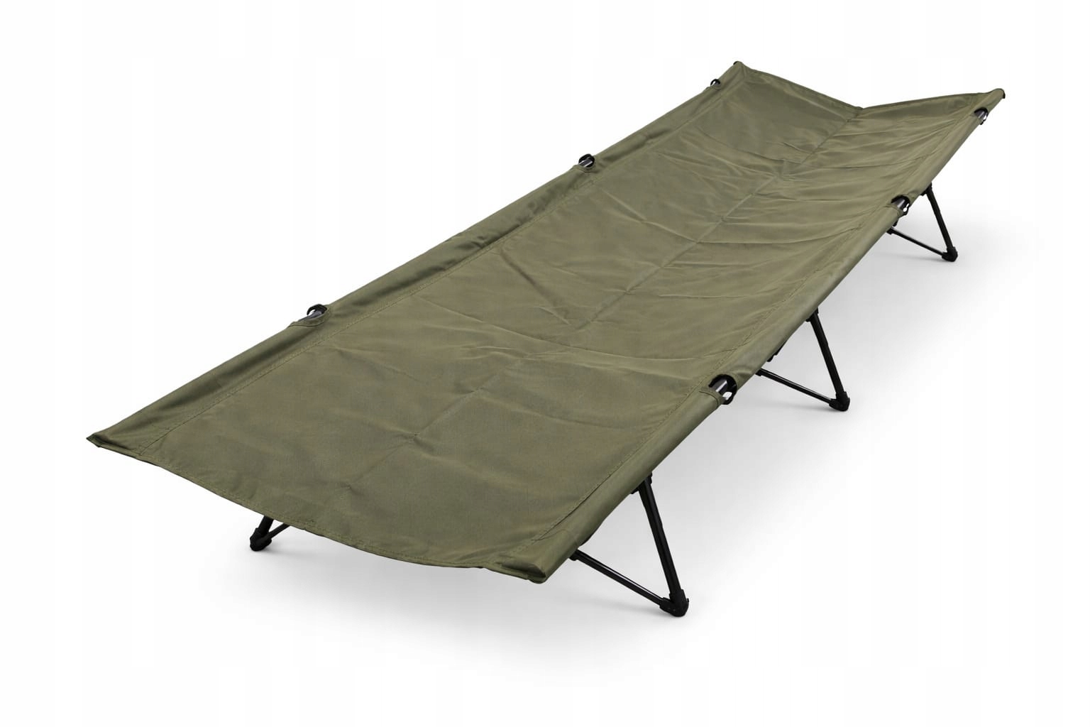 Ultralekkie Łóżko Polowe Premium – System Napinający Lever Lock Rip-Stop